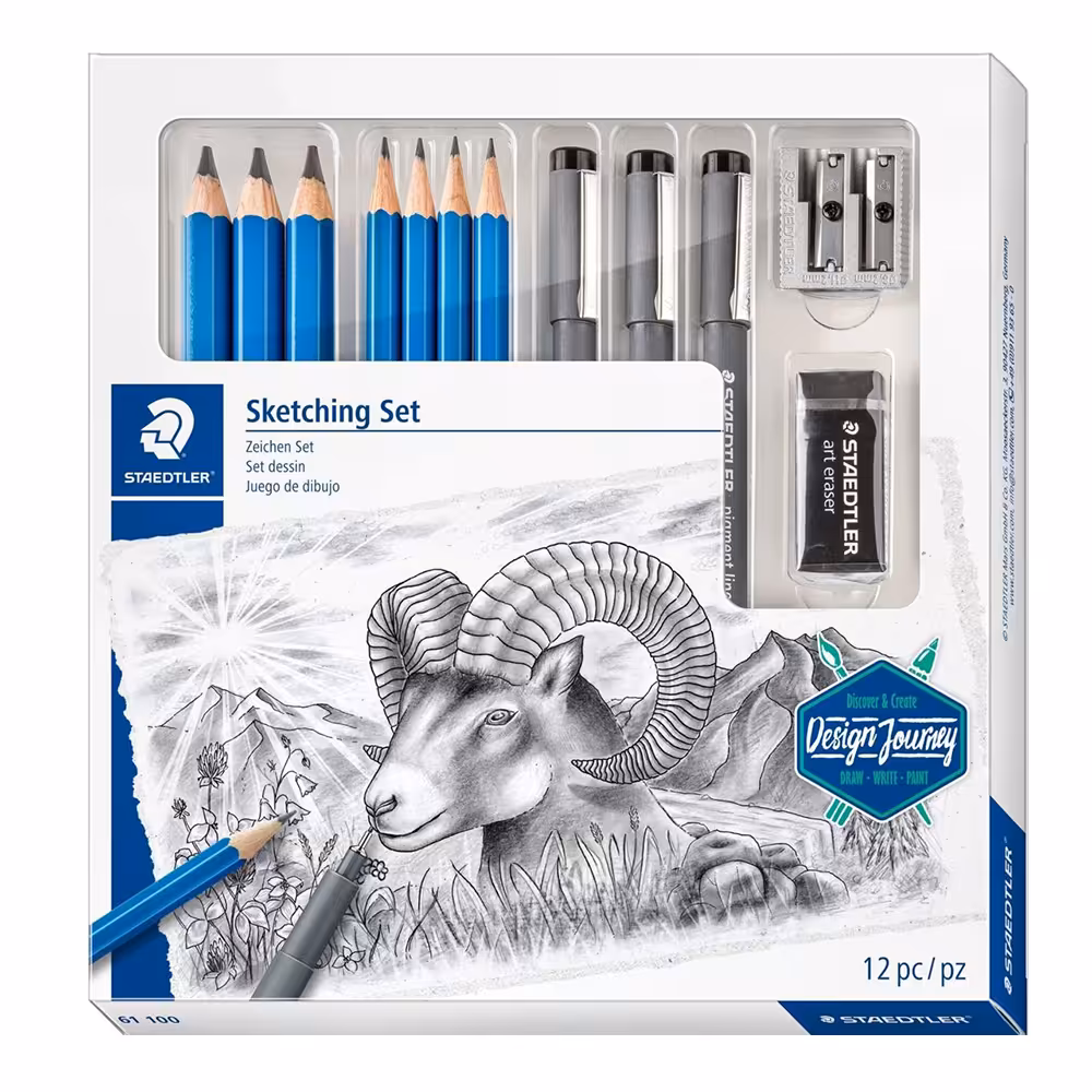 ست طراحی استدلر مدل جامبو مجموعه 12 عددی