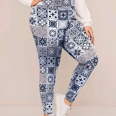 شلوار اسپورت مجلسی کمر کشی سایزبزرگ2082