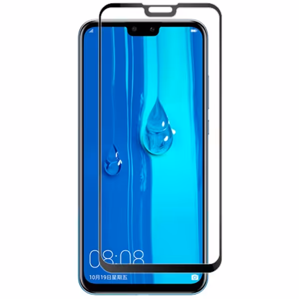 محافظ صفحه نمایش تمام چسب مناسب برای گوشی هوآوی Y9 2019