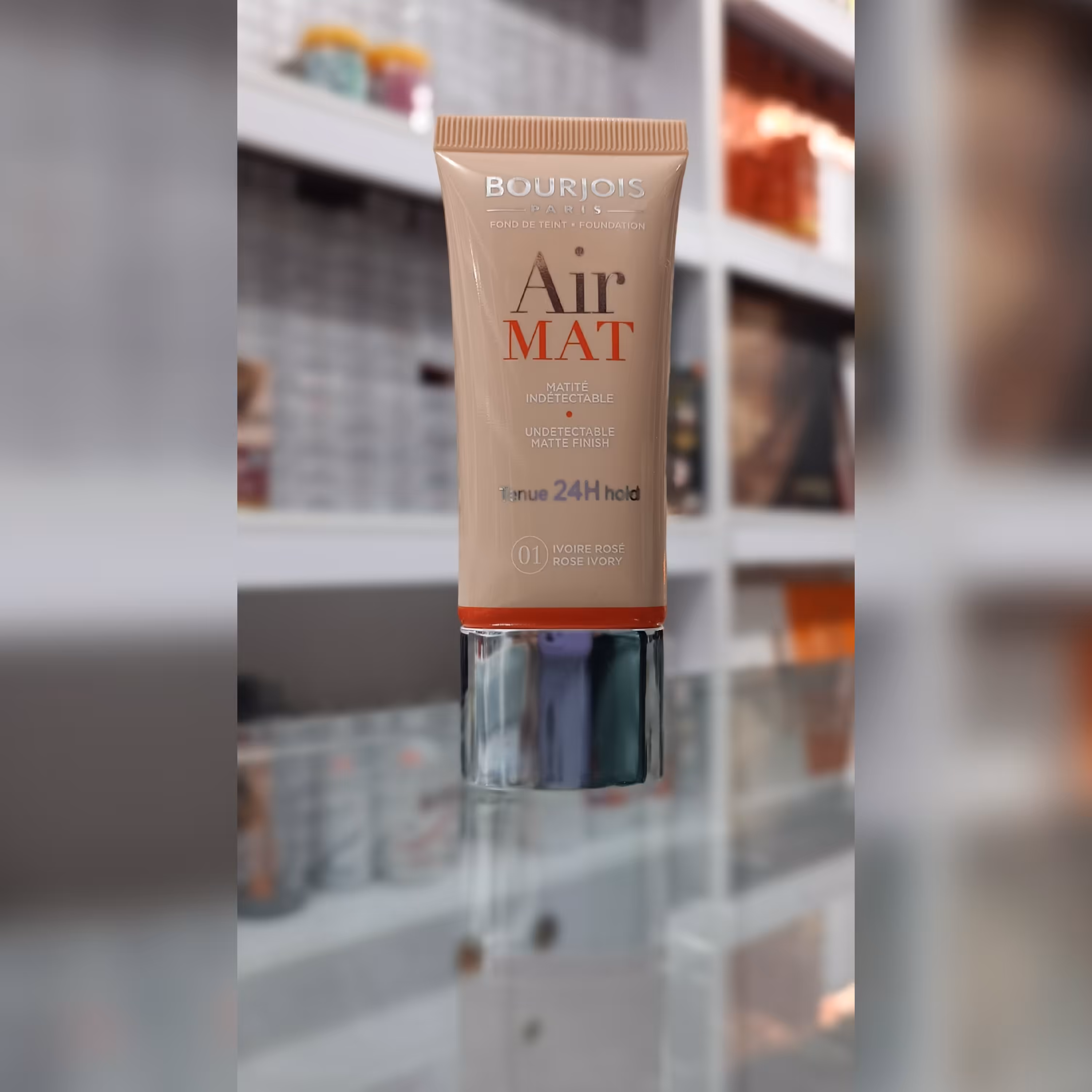 کرم پودر بورژوا Bourjoisمدل Air MAT شماره ی 01 حجم 30میل