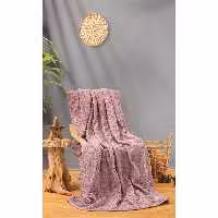 پتو برجسته کاتن باکس مدل Emboss Gul Kurusu دو نفره سایز 220در240 سانتی