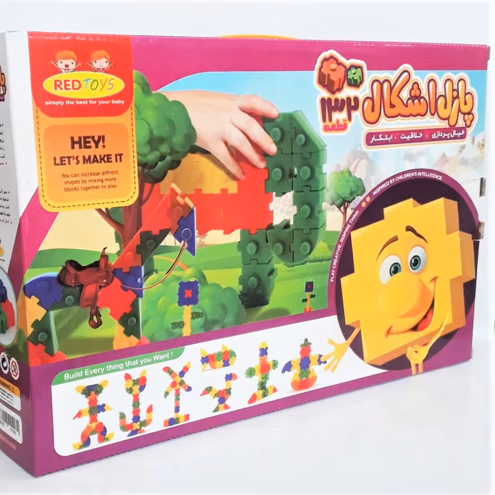 پازل اشکال 132 قطعه