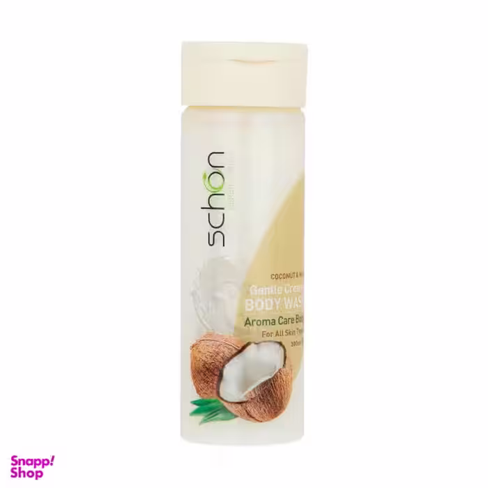 شامپو بدن شون مدل Coconut And Milk حجم 300 میلی‌ لیتر
