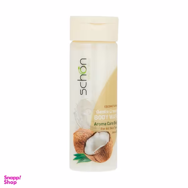 شامپو بدن شون مدل Coconut And Milk حجم 300 میلی‌ لیتر