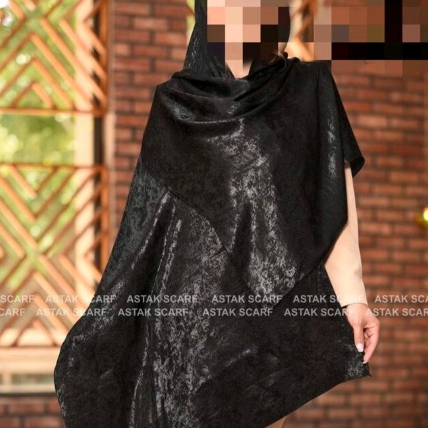 شال مشکی پتینه اعلا ترک