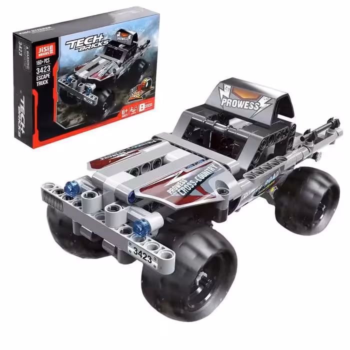 ساختنی (لگو) ماشین عقب کش جیسی (jisi) کد 3423