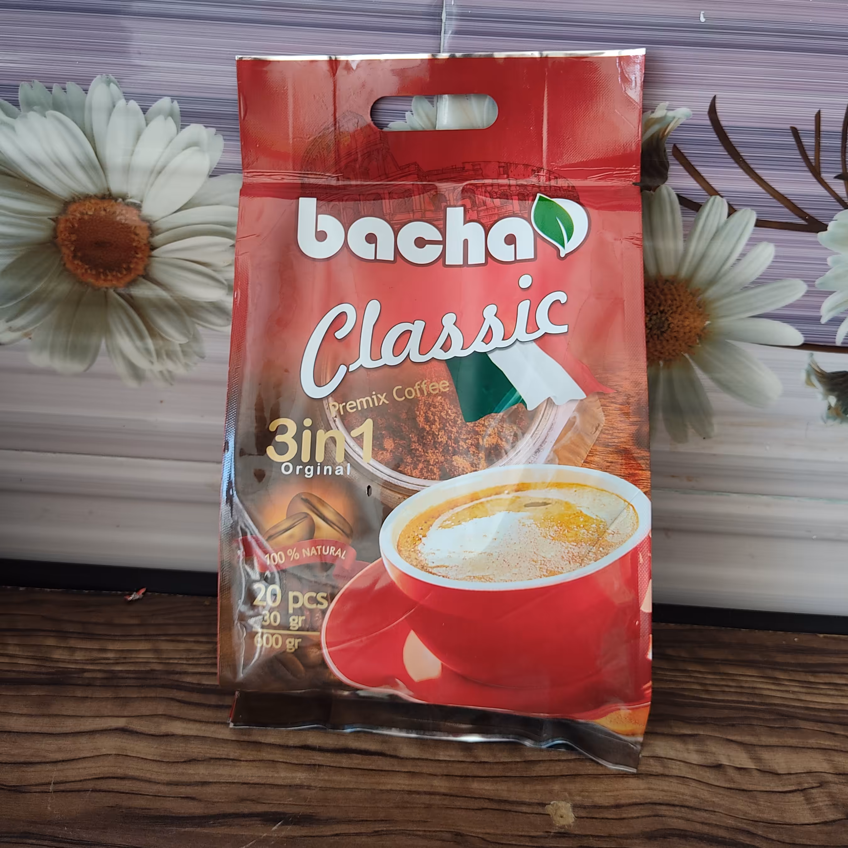 کافی میکس کلاسیک 3in1 باچاد 20عددی Bachad classic Red