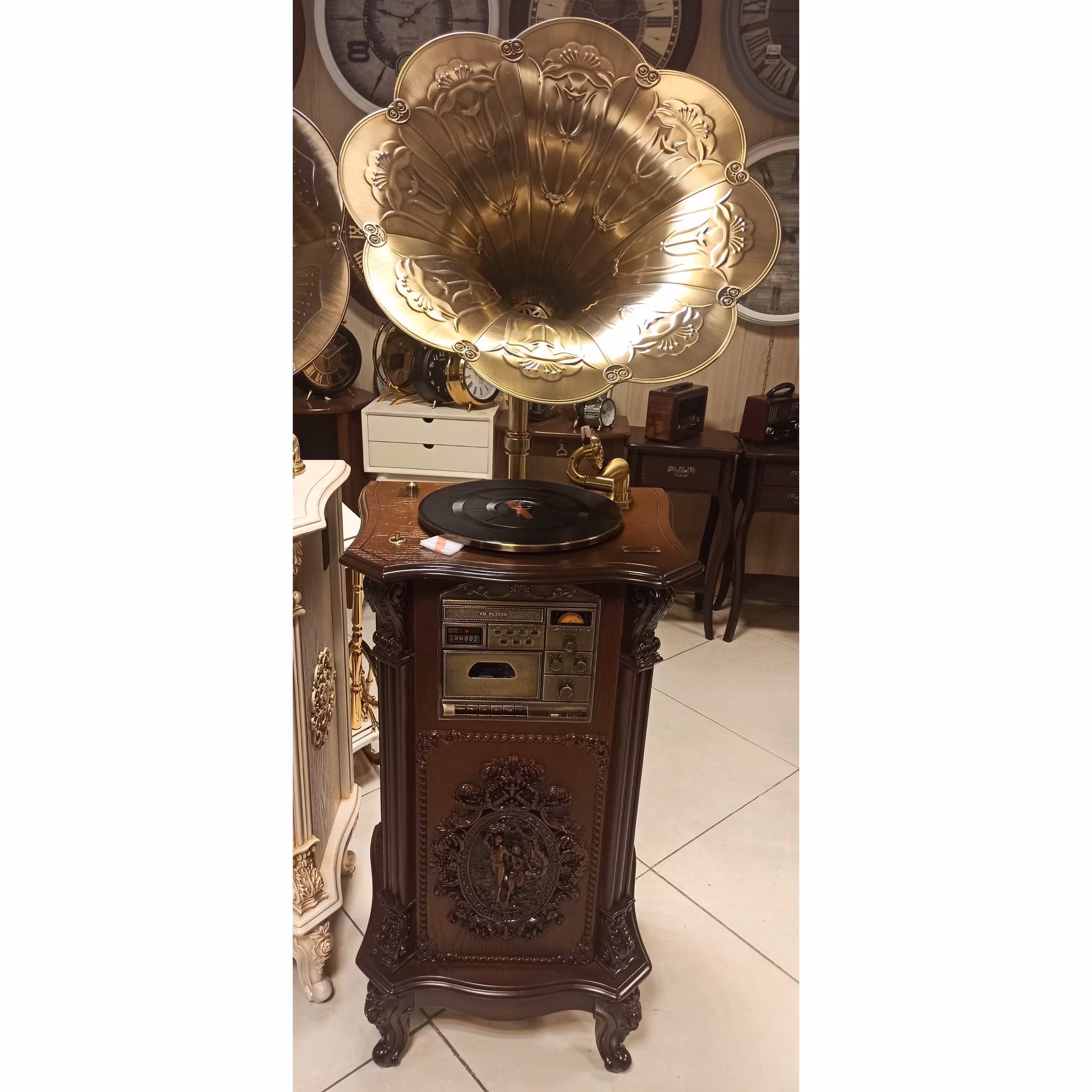 گرامافون فول والتر مدل 3501 قهوه‌ای 