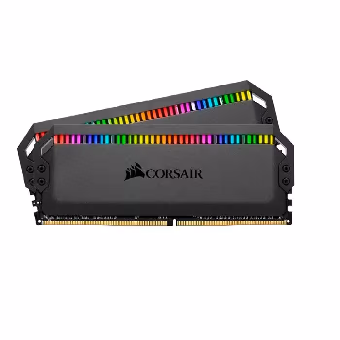 رم دوکاناله کریسر سری Dominator Platinum RGB با ظرفیت (2x32GB)64 گیگابایت و فرکانس 3200 مگاهرتز