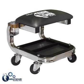 صندلی تعمیرگاهی ثابت استیل مدل TR6340 - ابزار یراق
