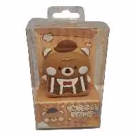 لاک غلط گیر نواری فانتزی مدل خرس قهوه ای