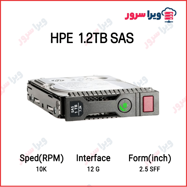 هارد سرور12TB 12G SAS 10K یوزد
