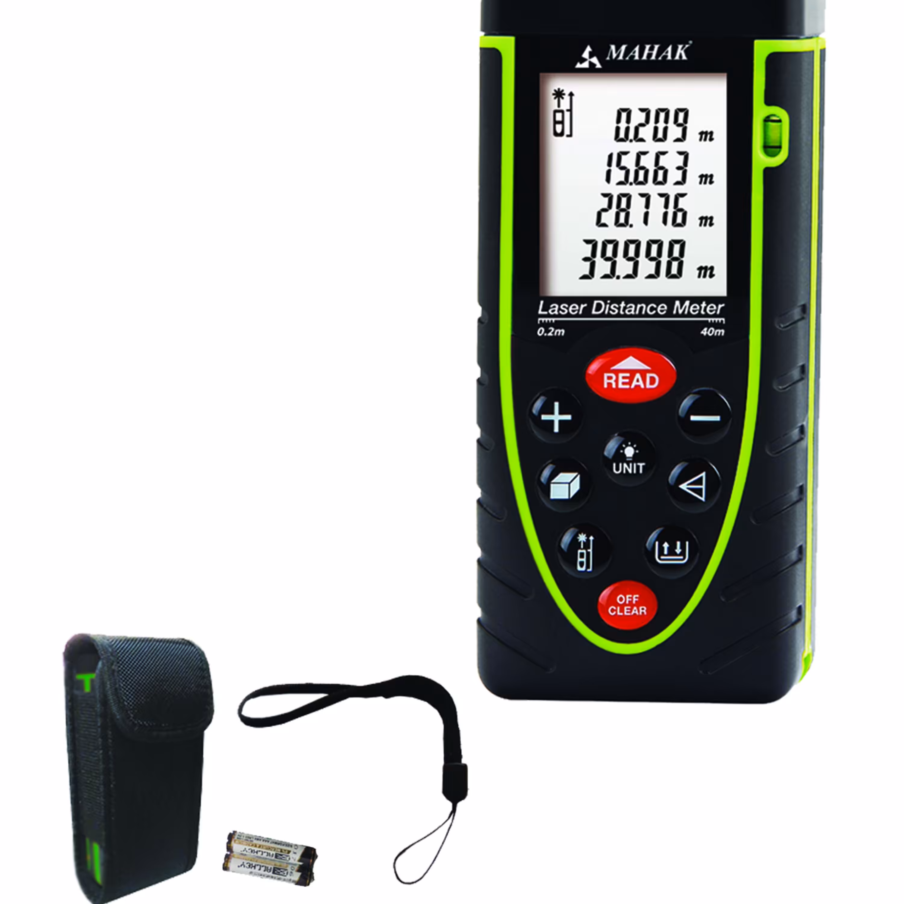 متر لیزری 40 متری ( پس کرایه )