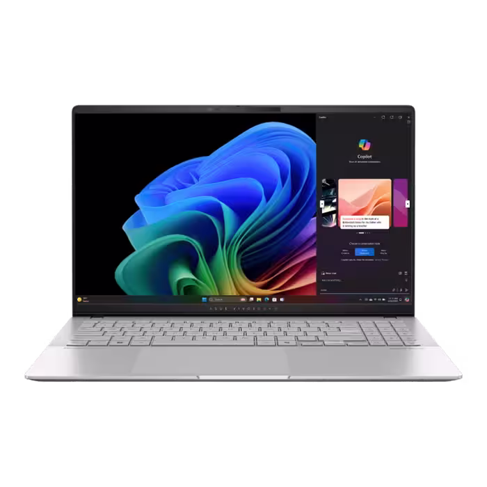 قیمت لپ تاپ Vivobook S15 S5507QA ایسوس Snapdragon X Elite X1E 78 100 32GB 1TB SSD Adreno