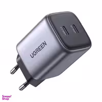 شارژر دیواری یوگرین 45 وات مدل CD294 کد 90573 رنگ خاکستری