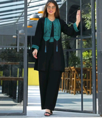 مانتو شلوار زنانه ابروبادی مدل ست مانتو شلوار سنتی ابروبادی