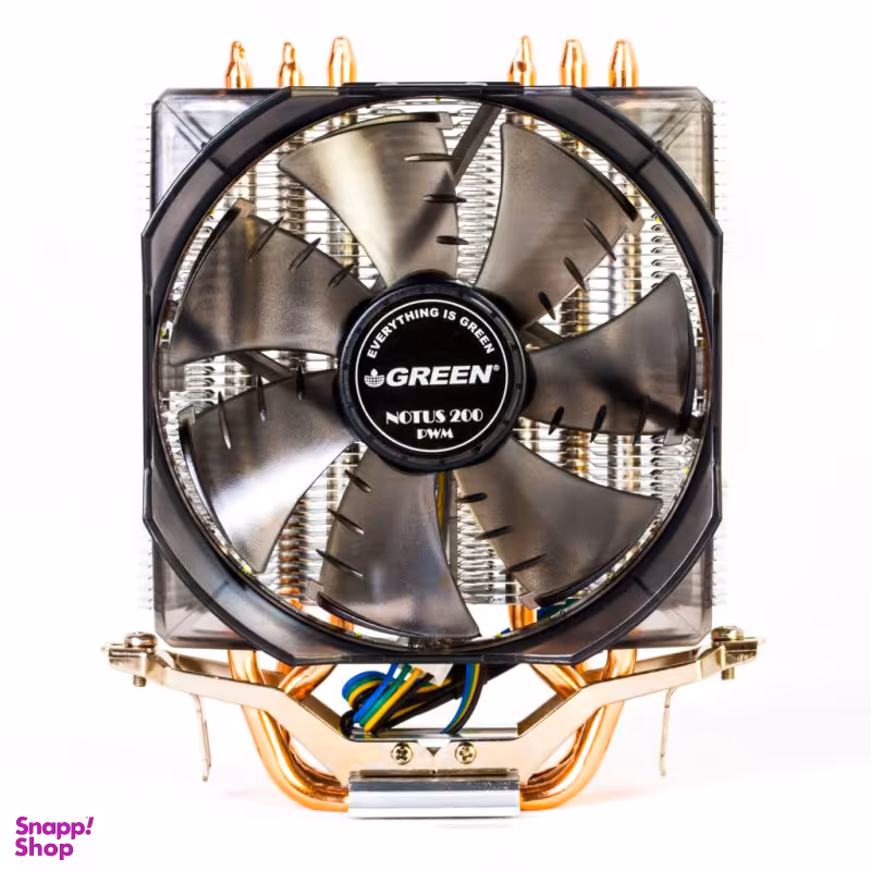 خنک کننده پردازنده گرین (Green) مدل NOTUS 400PWM