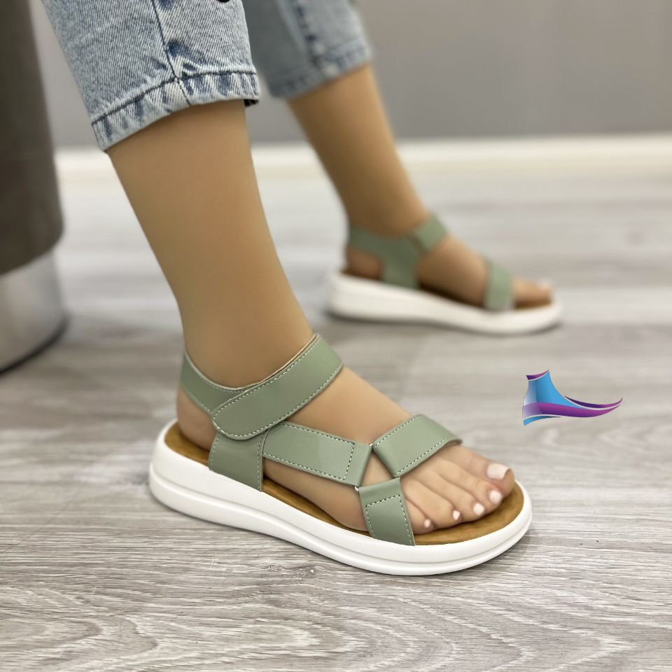 صندل کلاسیک مدل چسب دار لاکچری و جدید کد661