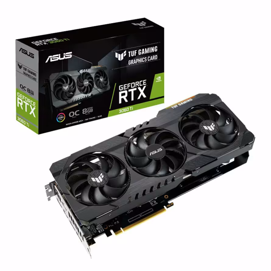 کارت گرافیک ایسوس TUF RTX3060TI O8G GAMING