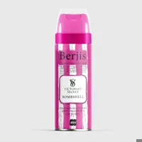 اسپری بدن زنانه برجیس مدل Victoria Secret Bombshell حجم 200 میلی لیتر