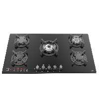 گاز رومیزی آلتون مدل G530D  تایمر دار مشکی پلوپز وسط 