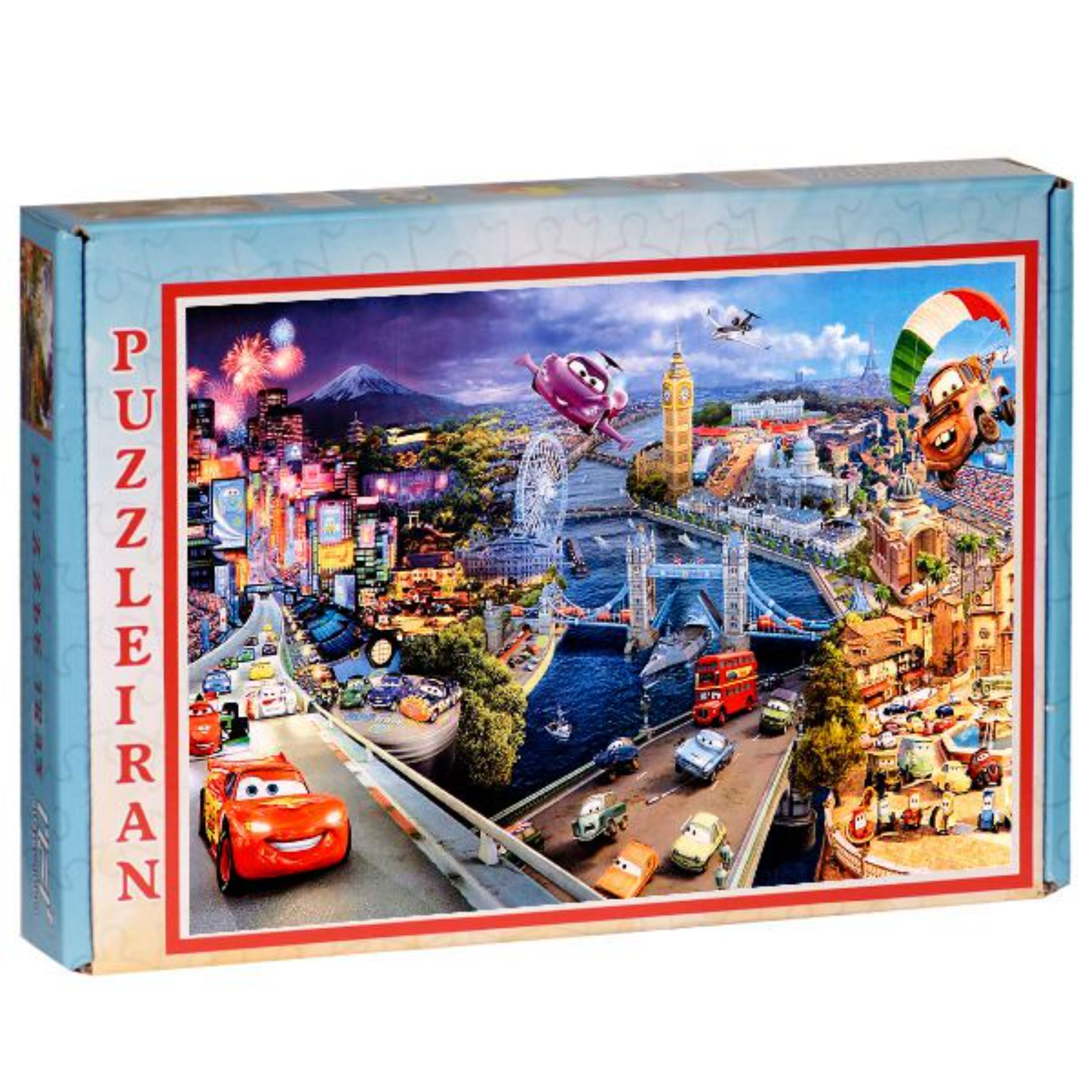 پازل شهر ماشین ها 500 تکه