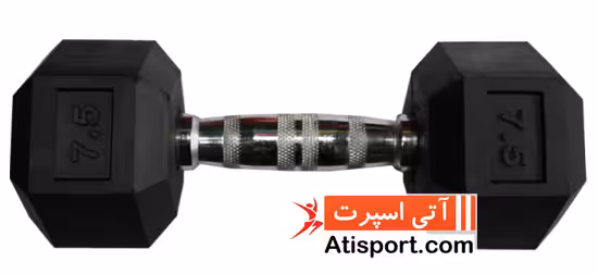 وزنه 6 ضلعی استار 7 و نیم کیلوگرم یک جفت