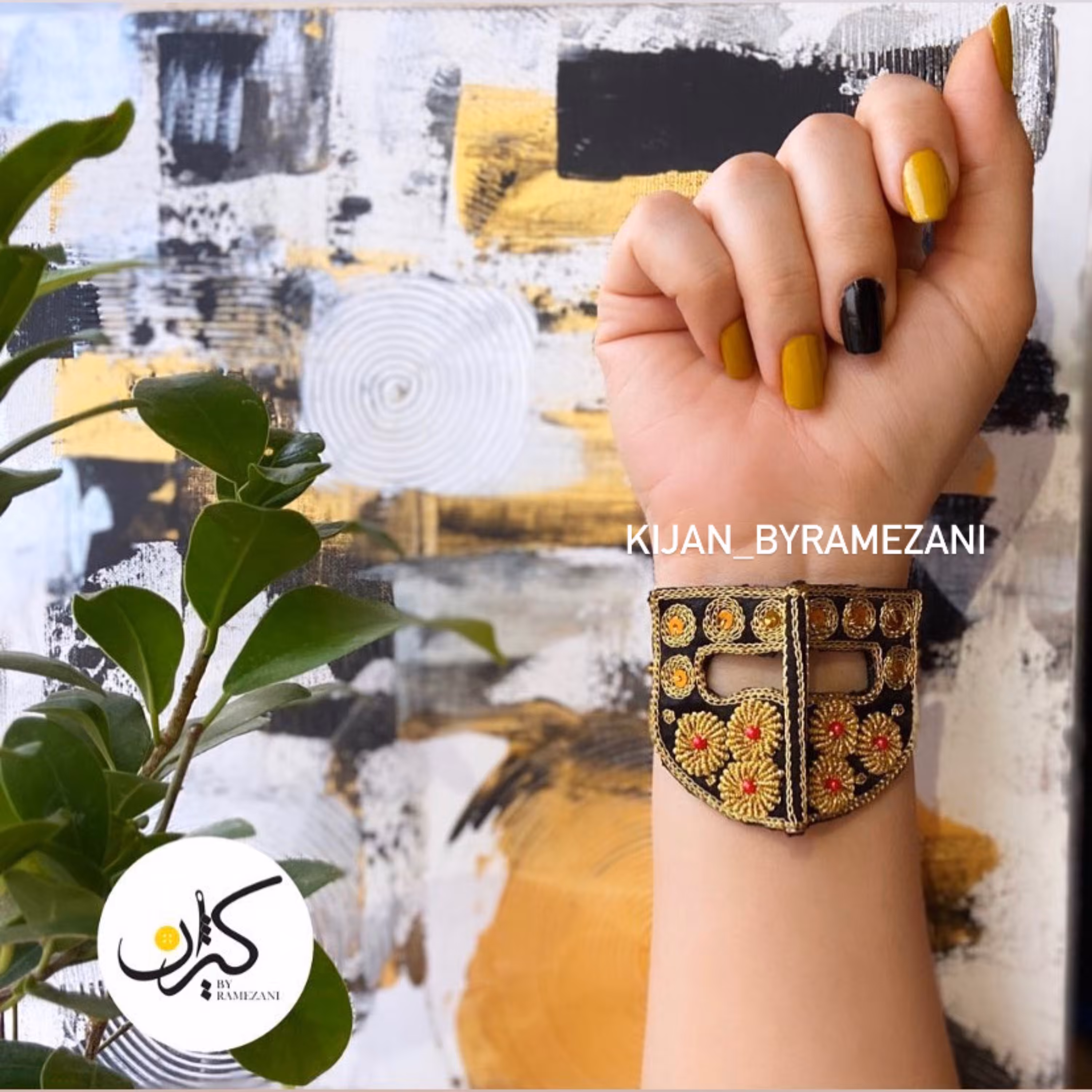 دستبند و پابند 6گل