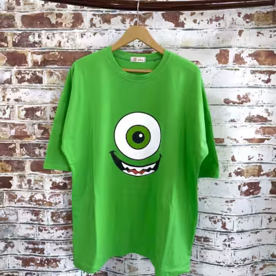 تیشرت لانگ نخ و پنبه چاپ انیمیشن