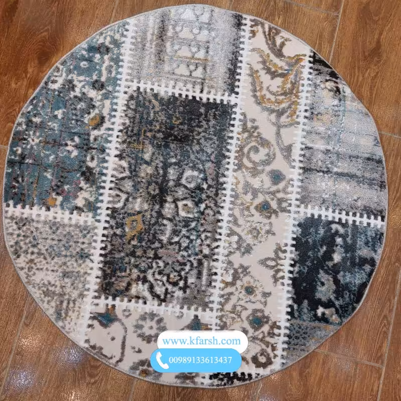 قالی گرد فانتزی جدید