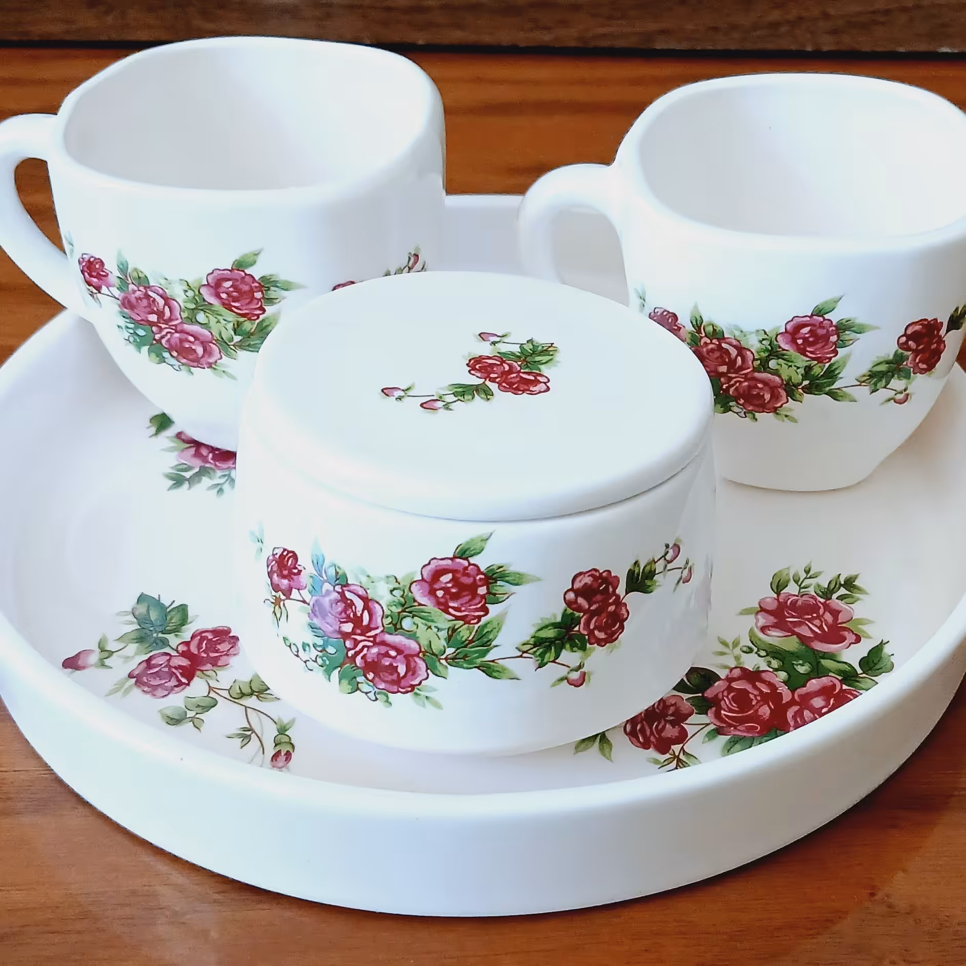 ست دونفره سرامیکی چایخوری