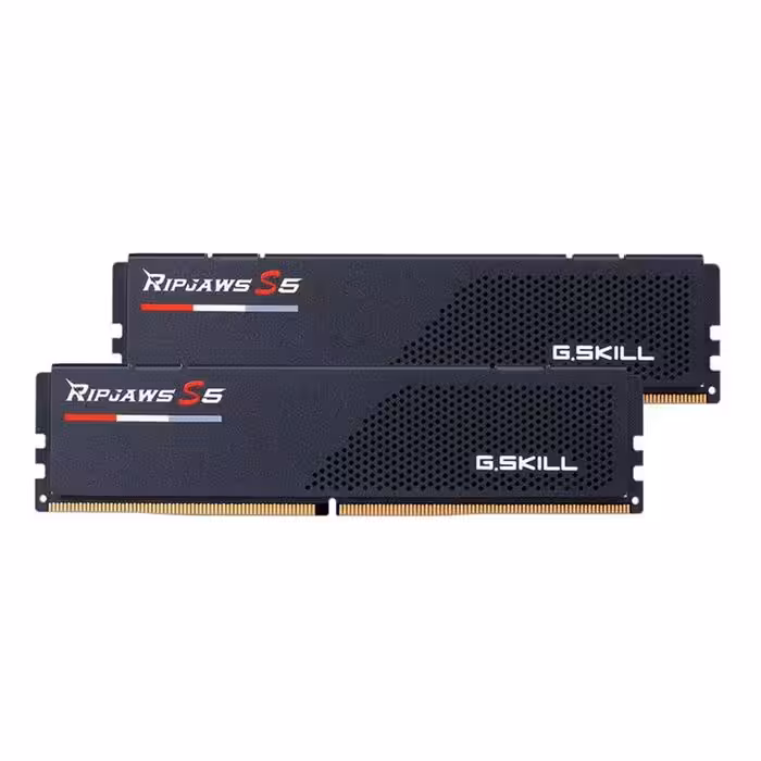 رم کامپیوتر DDR5 دو کاناله 6000 مگاهرتز جی اسکیل مدل Ripjaws S5 CL36 ظرفیت 64 گیگابایت