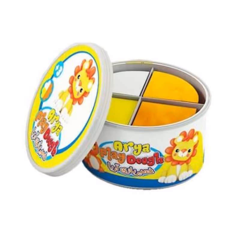 خمیر بازی آریا مدل حیوانات طرح شیر کد 1030