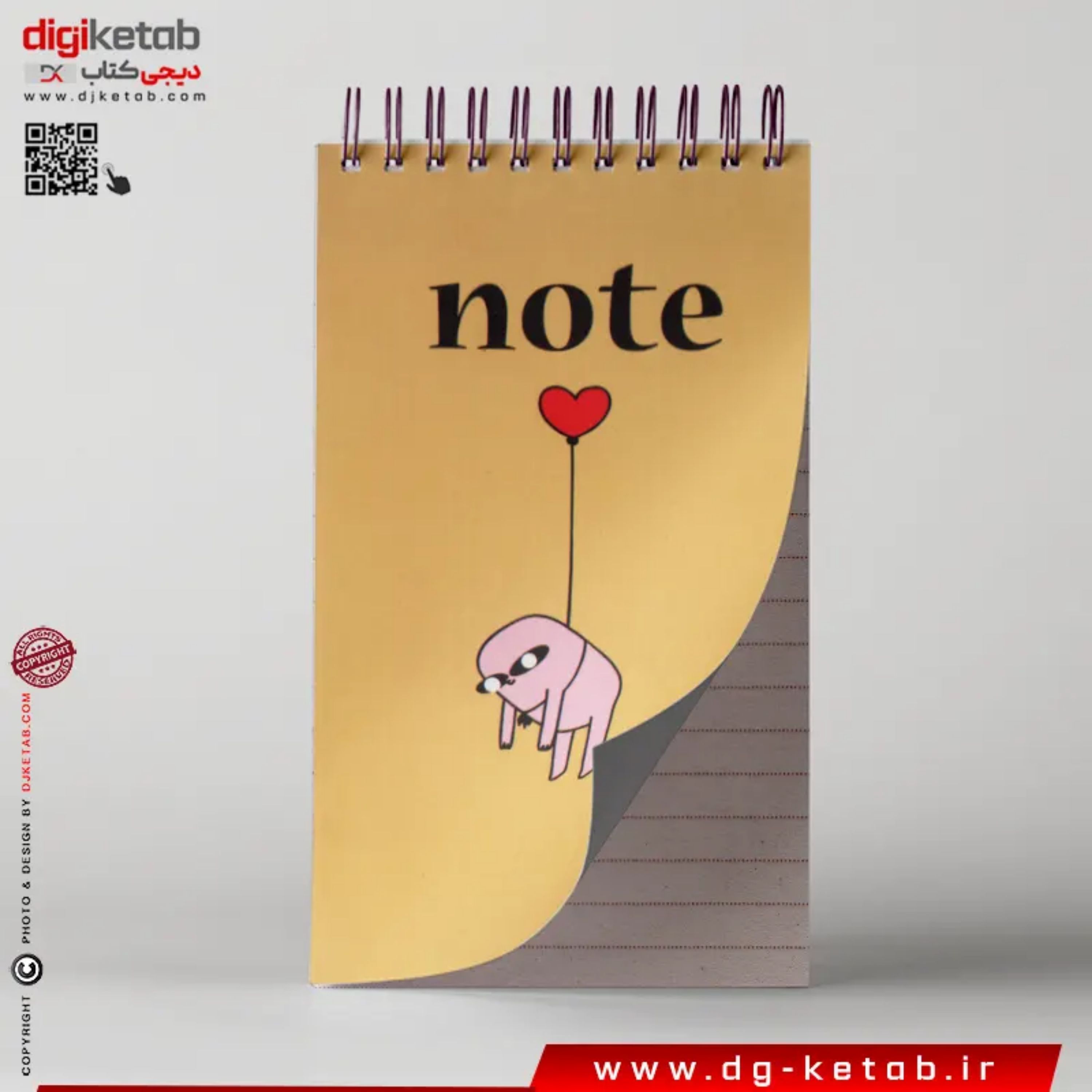 دفتر یادداشت سیمی فانتزی 6