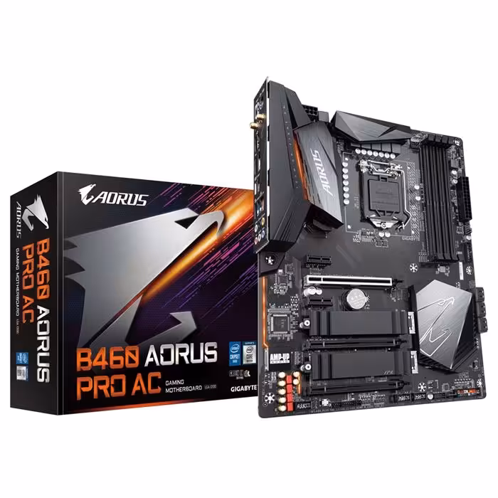 مادربرد گیگابایت مدل B460 AORUS PRO AC (rev. 1.0) LGA 1200