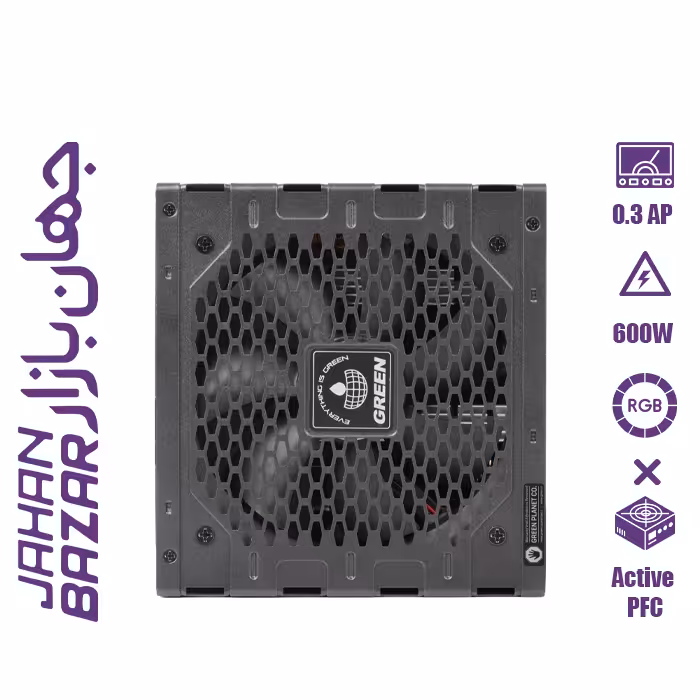 پاور 600 وات گرین مدل GP600A-GED