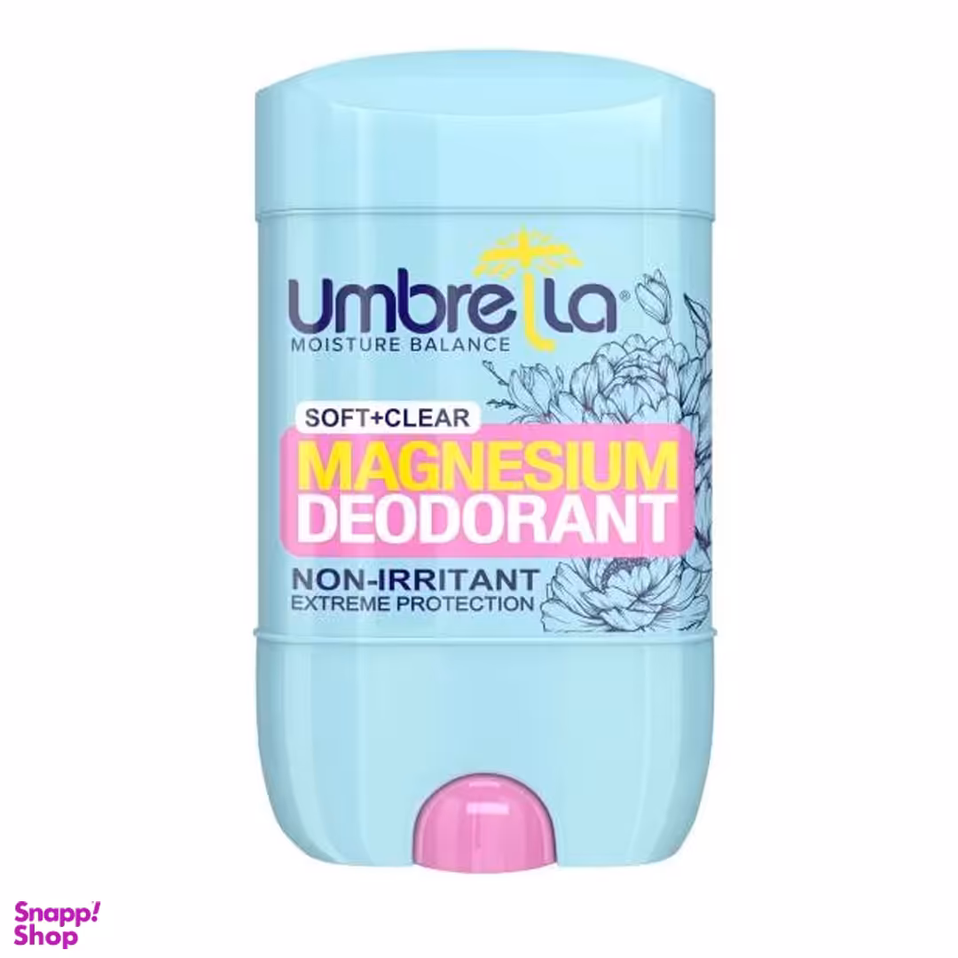 استیک ضد تعریق زنانه آمبرلا مدل Soft+Clear حجم 75 میلی‌ لیتر