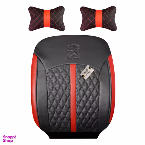 روکش صندلی خودرو سوشیانت مدل A_16 مناسب پژو 206 به همراه پشت گردنی