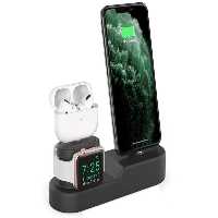 استند شارژ آیفون و ایرپاد و اپل واچ AHAStyle 3in1 Charging Dock