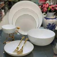 آرکوپال لب طلایی 26 پارچه  گرد (دینو) درجه یک کارخانه مقصود 
