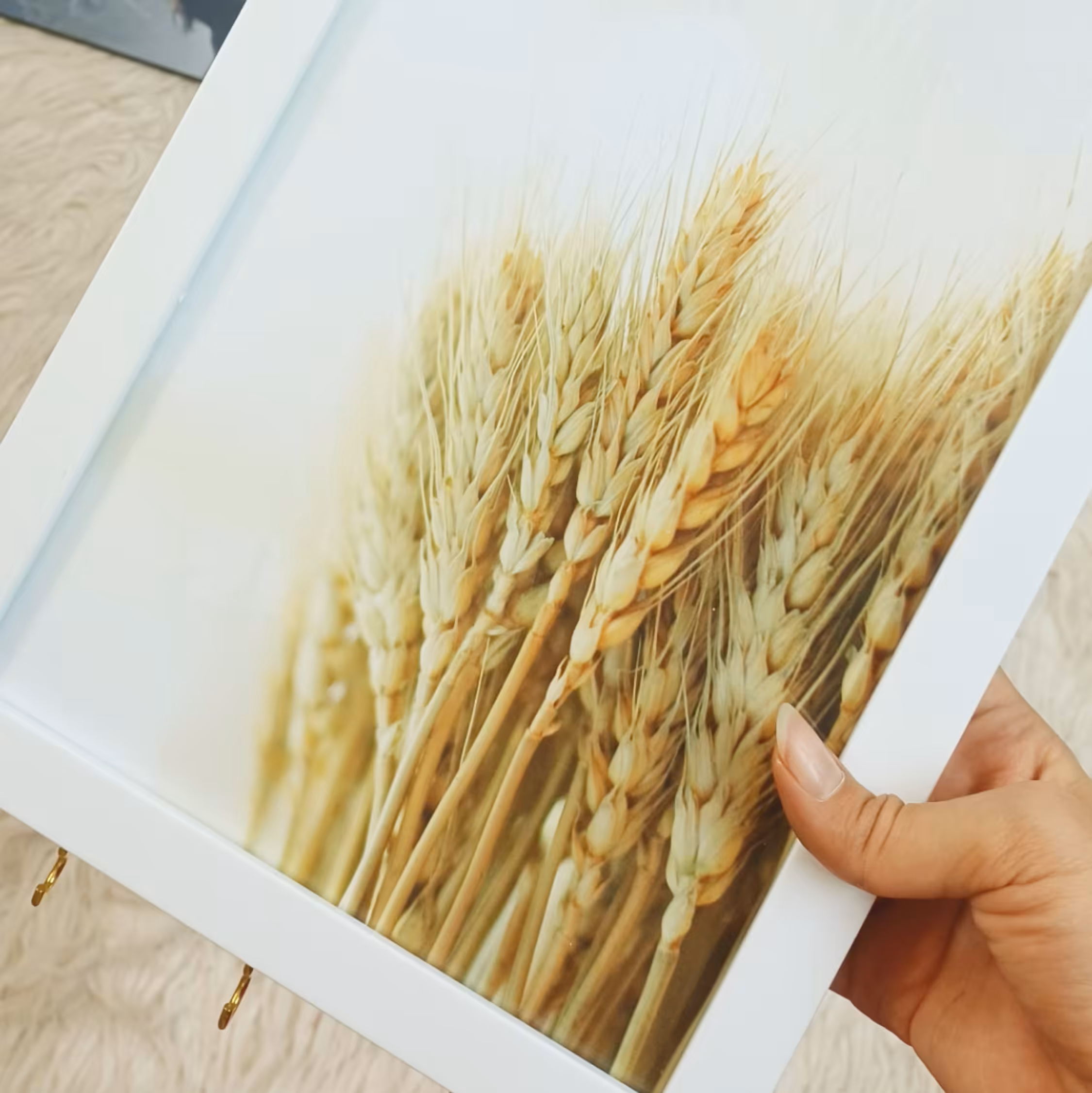 تابلو دکوراتیو جاکلیدی خوشه ی گندم