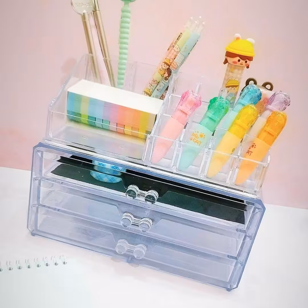 استند سه کشو میز