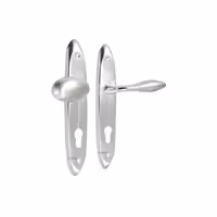 دستگیره پلاک آپارتمانی چپ رنگ کروم نیکو مدل 405