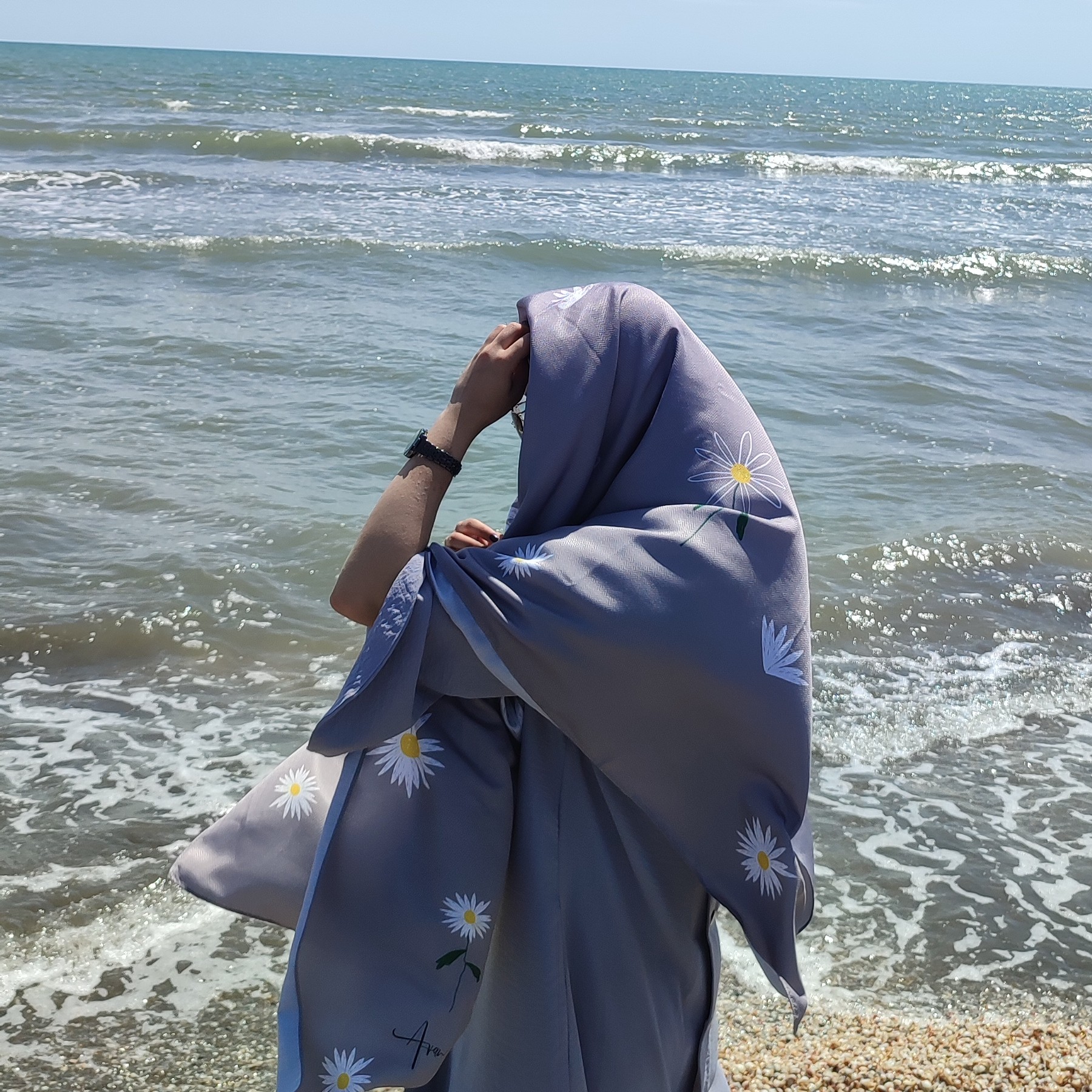 روسری بابونه