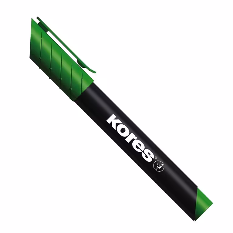 ماژیک ثابت کورس Kores با نوک تخت و گرد