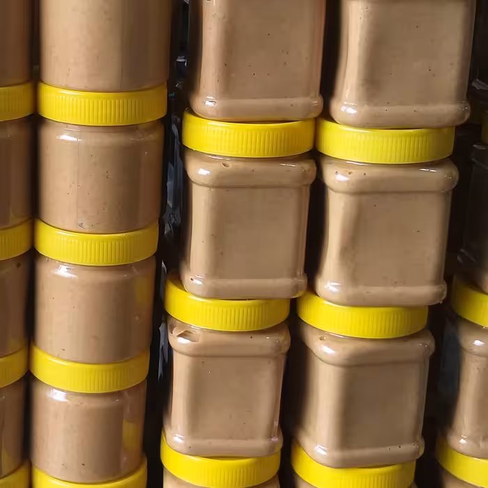 کره بادام زمینی طبیعی یک کیلونیم  تازه آستانه اشرفیه