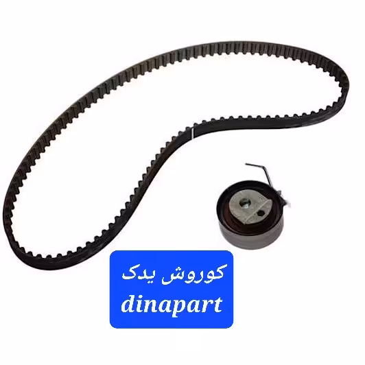 کیت تسمه تایم پژو 206 تیپ 2 و 3 برند دیناپارت تسمه و بلبرینگ ساخت آلمان به سفارش و بسته بندی دیناپارت