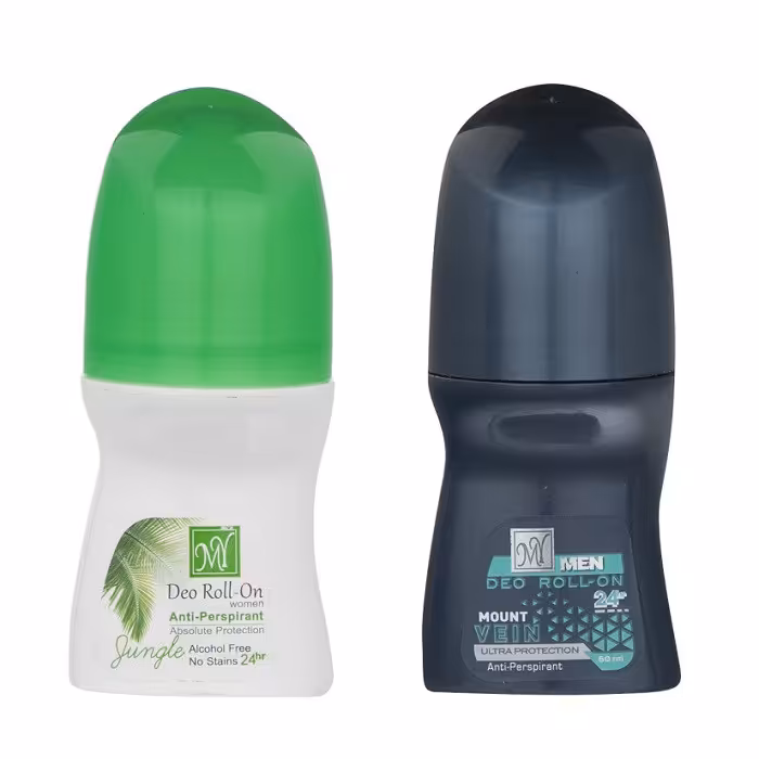 رول ضد تعریق زنانه مای مدل جانگل حجم 50 میلی لیتر به همراه رول ضد تعریق مردانه مای مدل Mount Vein
