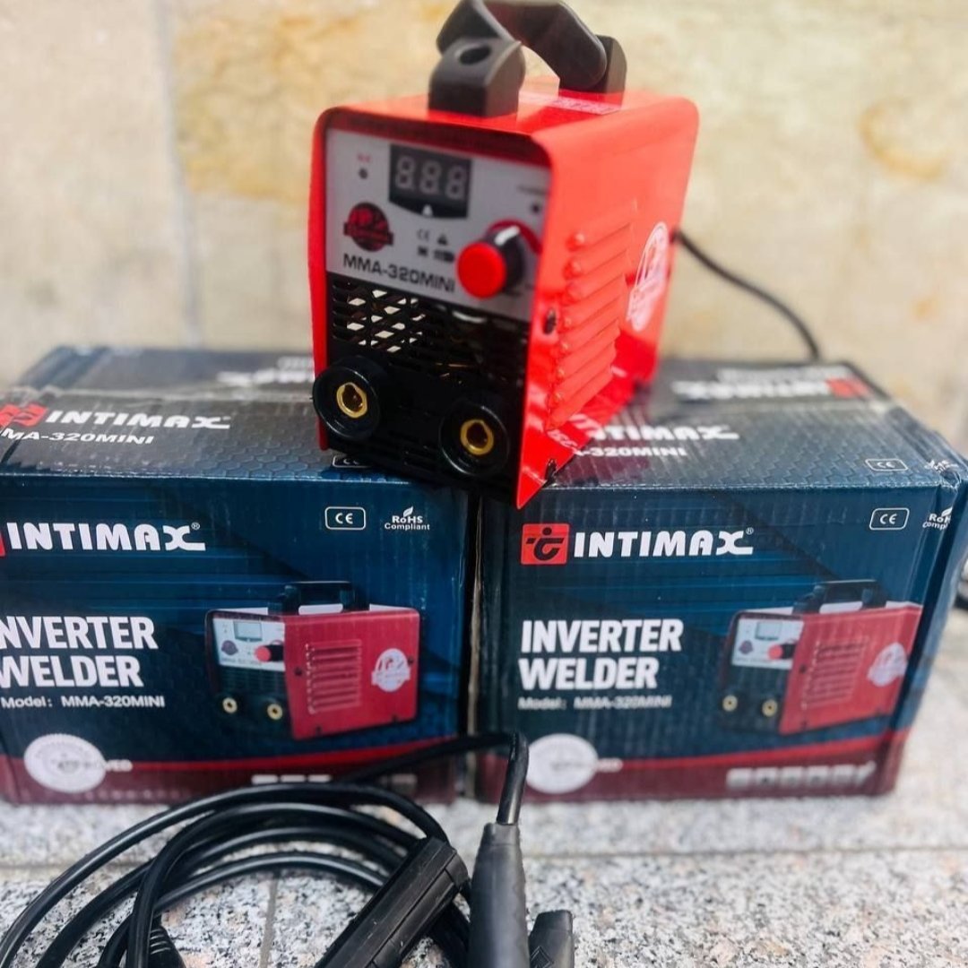 اینورتر جوشکاری مارک اینتیمکس 320 آمپر .. همراه با لوازم (کابل . انبر . ماسک) کیفیت خیلی خوب تایید حرفه ای ها