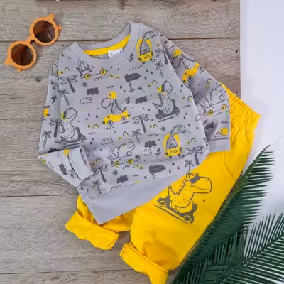 بلوز شلوار دایناسورها اسپرت